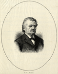 104415 Portret van J.I. Doedes, geboren 1817, hoogleraar in de theologie aan de Utrechtse hogeschool (1859-1888), ...